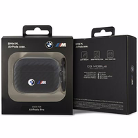 BMW BMAPWMPUCA2 AirPods Pro cover must/must Carbon Double Metal Logo