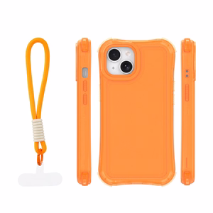 Safepop ümbris rihmaga iPhone 13 6,1" jaoks oranž