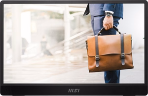 MSI PRO MP161 E2U kaasaskantav monitor must 39.6 cm (15.6") LED 1920 x 1080 pikslit
