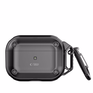 Tech-Protect Rough Hook Ümbris with Carabiner jaoks Apple AirPods Pro 1 / 2 - must