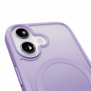 Puro Gradient TPU MagSafe Compatible Ümbris jaoks iPhone 17 - Roosa