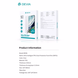 Набор плёнок для плоттера Devia Ultra Intelligent TPU 50шт