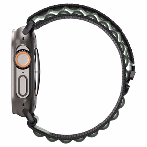 SPIGEN WBF1 rihm APPLE WATCH 6 / 7 / 8 / 9 / 10 / SE / ULTRA 1 / 2 (44 / 45 / 46 / 49 MM) must/roheline