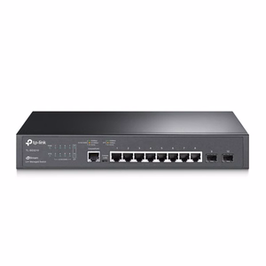 TP-Link JetStream 8-pordine Gigabit L2+ hallatav kommutaator 2 SFP-pesaga
