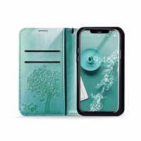 MEZZO Book ümbris jaoks XIAOMI Redmi Note 10 Pro tree roheline