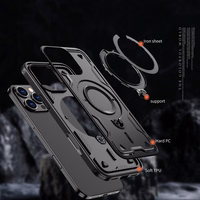 Hybrid Armor Trendy Ümbris with MagSafe jaoks iPhone 16 Pro Max - Must