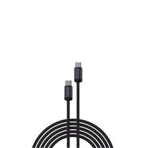 Devia кабель Gracious EC646 PD USB-C - USB-C 1,0 m 60W 3A черный
