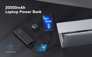 Powerbank Veger T100 (W2032C-100) PD QC3.0 5A 100W 20000 mAh must