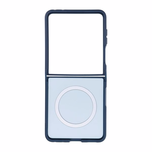 Tumesinine MagSafe-toega 4sF-S Acrylic ümbris Samsung Galaxy Z Flip8 mudelile