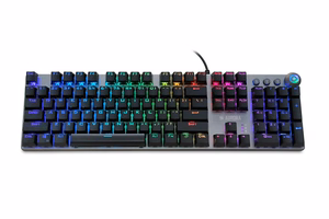 iBox Aurora K-4 klaviatuur USB QWERTY must