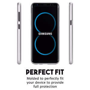 Чехол Mercury I-Jelly для Samsung Galaxy S8+, серебристый