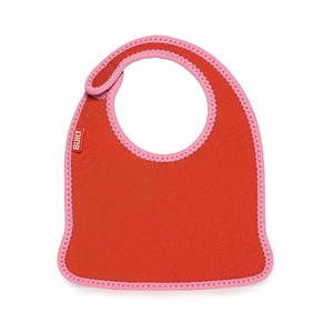 BUILT Mess Mate neopreenist pudipõllede komplekt väikelastele, 2 tk, Baby Pink Stripe