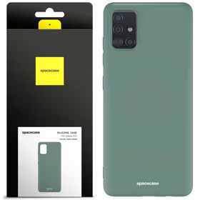 Spacecase silikoonist ümbris Galaxy A71 tumeroheline