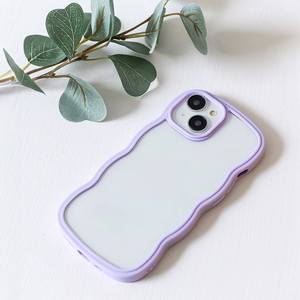 Wave ümbris jaoks iPhone X / XS lilla