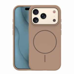 Silicone Thin Mag ümbris iPhone 17 Pro 6,3" pruun