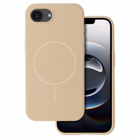 Magsafe Slim Silicone jaoks Iphone 16e brown