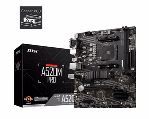 Msi A520M PRO AM4 M-ATX Mb