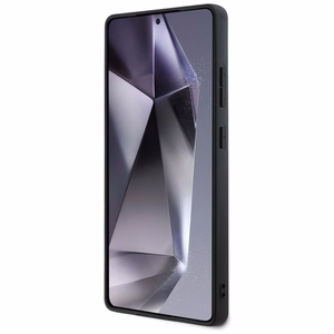 BMW Leather Big Wordmark Ümbris jaoks Samsung Galaxy S25 Ultra - must