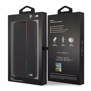BMW M Collection Triangles ümbris Samsung Galaxy S22+ jaoks - must