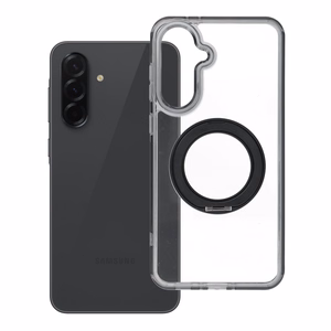 Case for Samsung A36 Frame Circle Stand compatible with MagSafe black