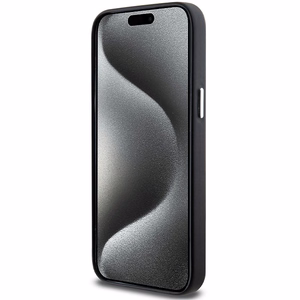 BMW Signature Wrapped Metal MagSafe чехол для iPhone 15 Pro Max - чёрный