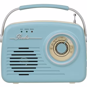 Setty Bluetooth speaker with radio Retro P350 sinine