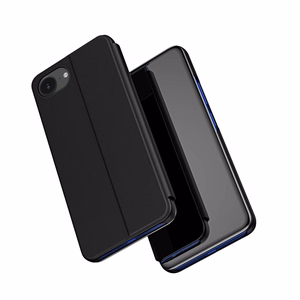 Clear View Ümbris jaoks iPhone 16e Flip Cover - must