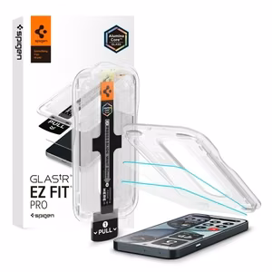 Spigen Glas.tR EZ Fit Pro karastatud klaasist ekraanikaitse mudelile Nothing Phone 4A, 2 tk