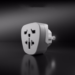 SBS Shucko/EU Travel Adapter - Universal - Valge