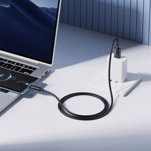 Borofone kaabel BX123 Leya - USB ja tüüp C - 36W 3A 1 meeter valge