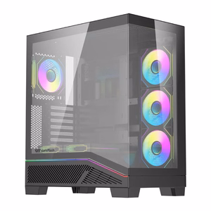 Arvutikorpus DarkFlash K430 + 6 ventilaatorit (must)