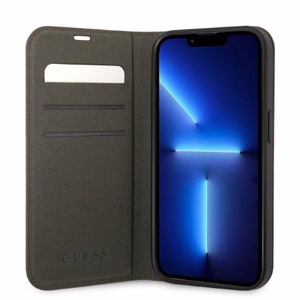 Guess GUBKP14XHG4SHW iPhone 14 Pro Max 6.7 "brown / brown book 4G Vintage kuldne Logo