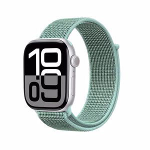 Crong Nylon Apple Watch spordirihm, 38/40/41/42 mm, Atlantic Green