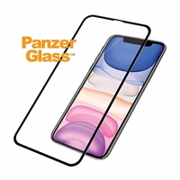 PanzerGlass E2E Super+ karastatud klaas jaoks iPhone XR / 11 - with must raamiga