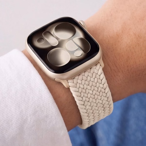 Tech-Protect Nylonmag Strap for Apple Watch 4 / 5 / 6 / 7 / 8 / 9 / SE / Ultra 1 / 2 (42 / 44 / 45 / 49 mm) - Beige