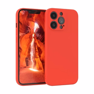 Liquid Silicone 1,5 mm ümbris Xiaomi Redmi A7 Pro 4G/5G mudelile, punane