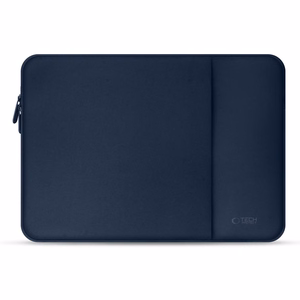 Tech-Protect Neoprene Laptop Ümbris 15-16" - tumesinine