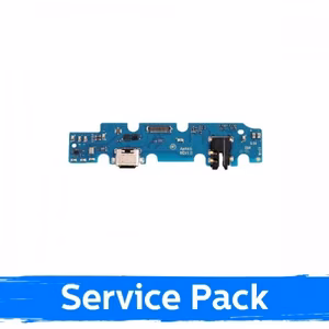 Charging Port Ühildub Samsung T225 Tab A7 Lite Koos Flex / Plata (Service Pack)