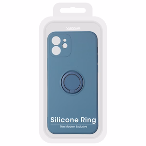 Vennus Silicone Ring for Iphone 11 Pro Blue