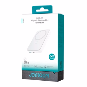 Akupank Joyroom JR-W020 valge 10000mAh 20W (PD / QC3.0) + Type-C kaabel
