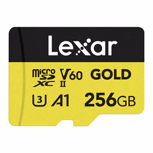 Карта памяти Lexar GOLD microSDXC 256 ГБ