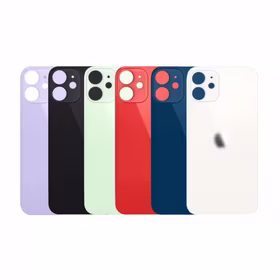 Tagakaas ühilduv iPhone 12 Mini / Valge / (Suurem auk) / HQ