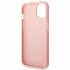 Guess GUHCP14MHGGSHP чехол для iPhone 14 Plus 6,7" розовый/розовый Glitter Script