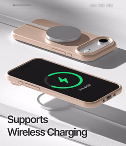 Ümbris Mercury Pure Magsafe Silicon Ümbris Apple iPhone Air roosa sand