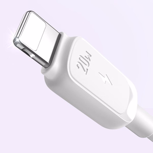 Joyroom Multi-Color Series A14 USB-C / Lightning 30W cable 1.2 m - white
