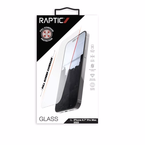 Raptic X-Doria Full Glass закалённое стекло iPhone 14 Pro Max на весь экран