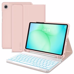 Tech-Protect SC Pen Ümbris jaoks Samsung Galaxy Tab A9+ / A11+ Plus 11.0 X210 / X215 / X216 / X230 / X235 / X236 - roosa