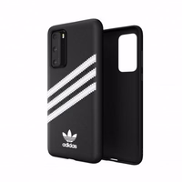 Adidas OR Molded Case PU Huawei P40 jaoks - must ja valge
