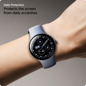 Spigen Elite Shield EZ Fit 2 hüdrogeelkile komplekt mudelile Google Pixel Watch 45 mm