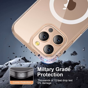TP Flex MagSafe Ümbris jaoks iPhone 16 Pro Max - Läbipaistev